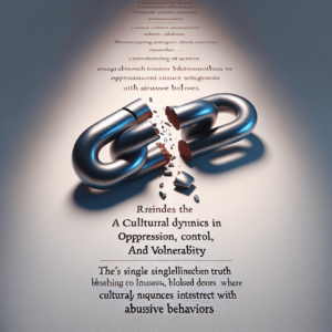 Cultural Nuances In Relationship Abuse Cultural Nuances In Relationship Abuse